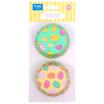 Cupcake Baking Cases - Easter Chicks